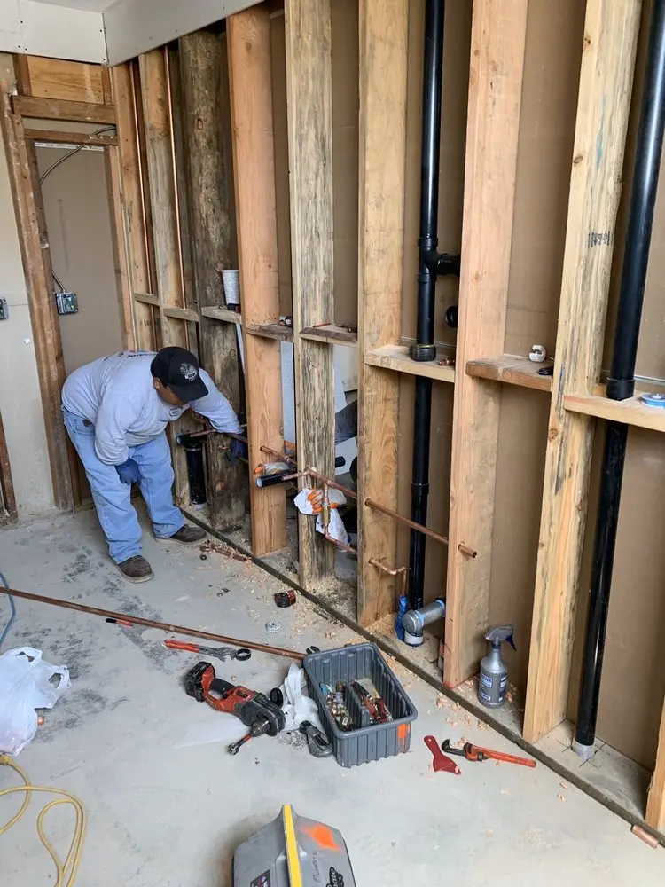 Commercial rough-in plumbing for Gas Line Repair in Purkins Corner